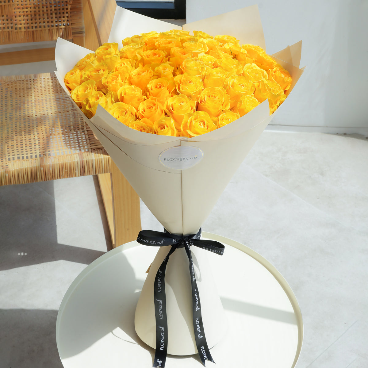 50 Yellow Roses