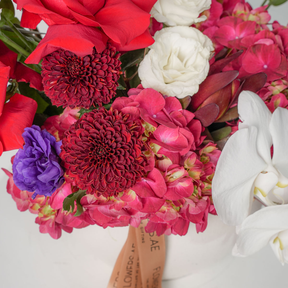 Birthday Elegant Red Vase