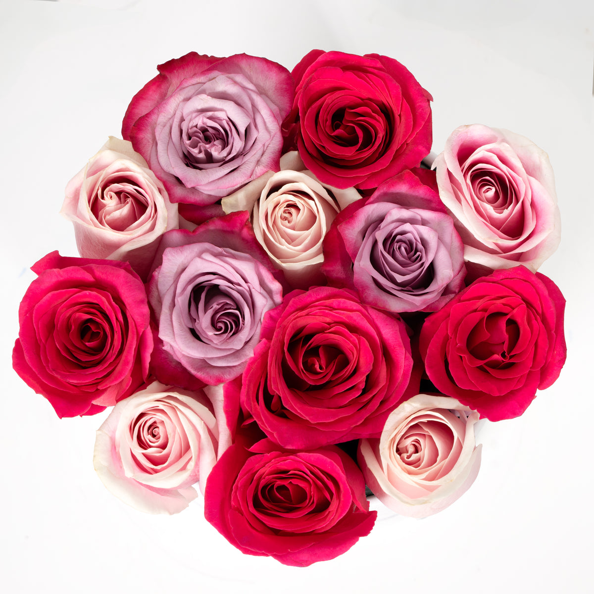 Petite Blush Roses Hatbox (Cake Gift Set)