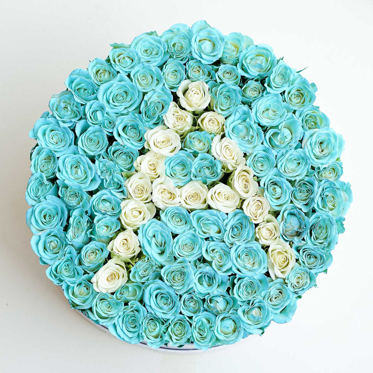Tiffany Blue Letter  Hatbox
