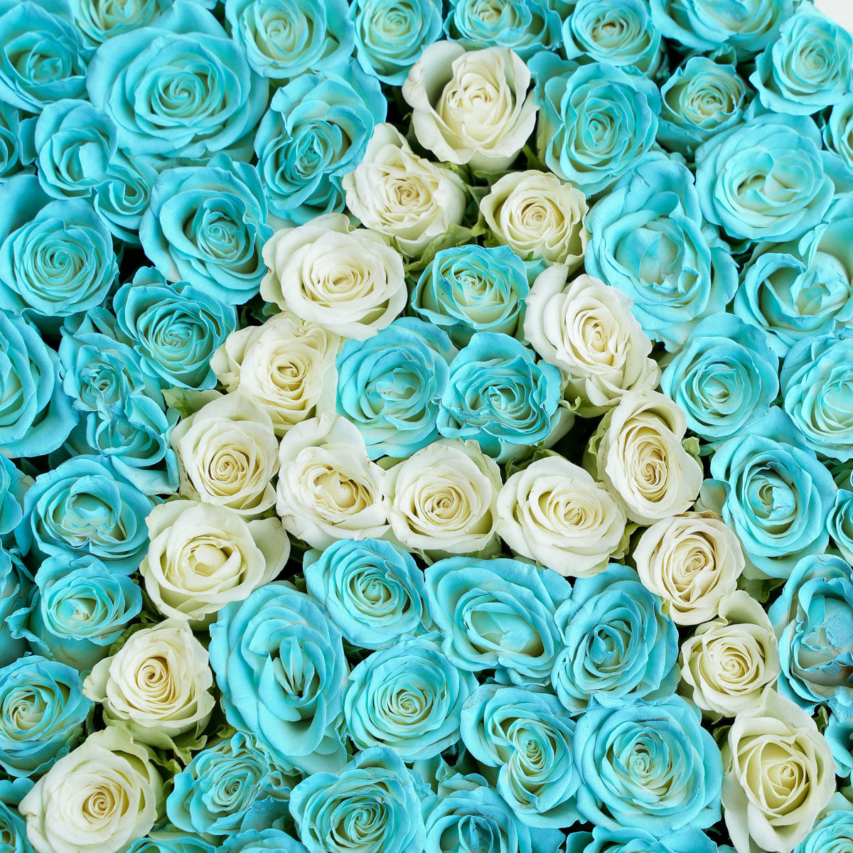 Tiffany Blue Letter  Hatbox
