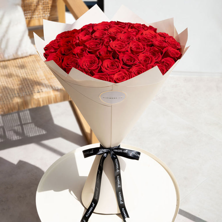 50nred Roses 50 Red Roses - Flowers.ae