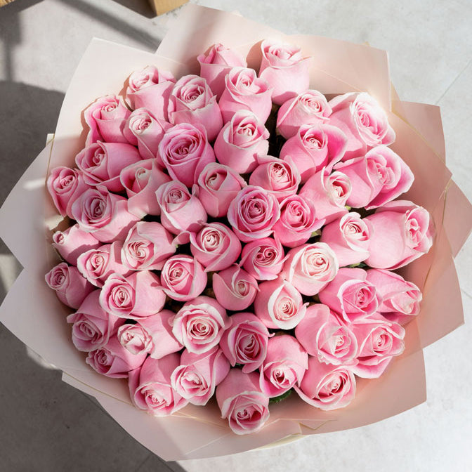 Anniversary 50 Pink Roses