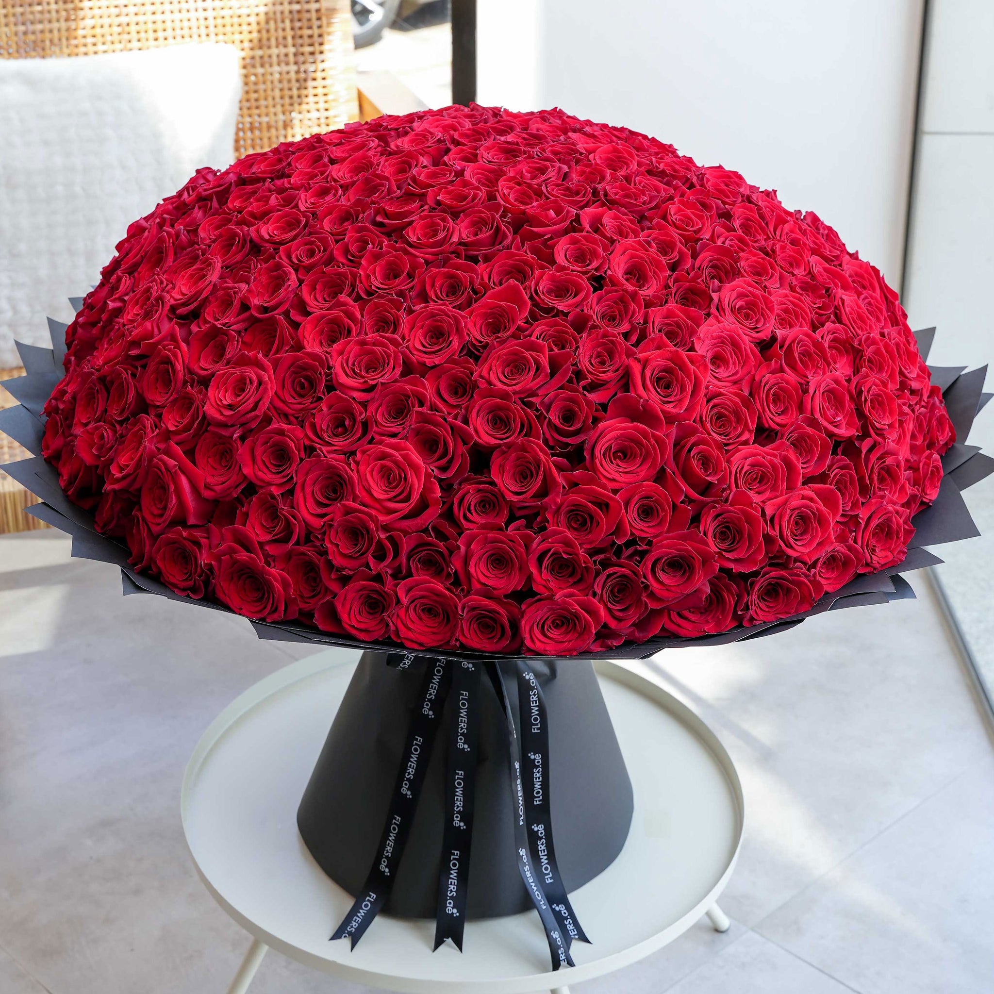 365 Red Roses 365 Long Stem Red Roses Hand-tied | Free Same-Day Delivery to all ...