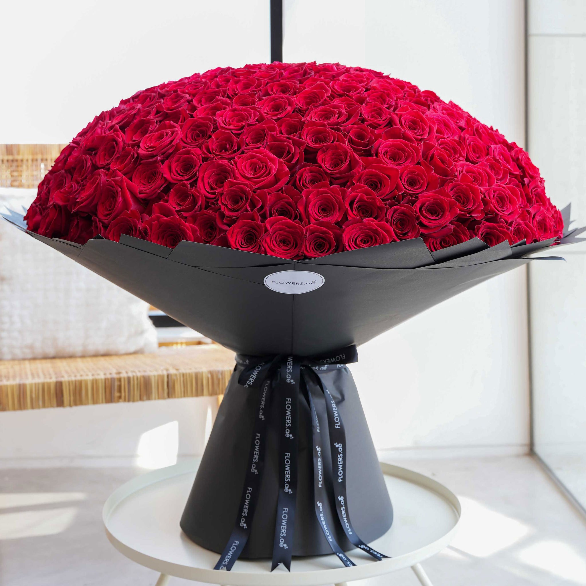 365 Red Roses 365 Long Stem Red Roses Hand-tied | Free Same-Day Delivery to all ...