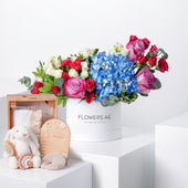 Petite Baby Florence Blue Hamper