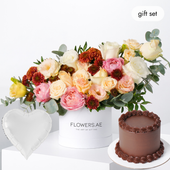 Birthday Petite Dune Hatbox (Cake Gift Set)
