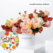 Get Well Petite Dune Hatbox