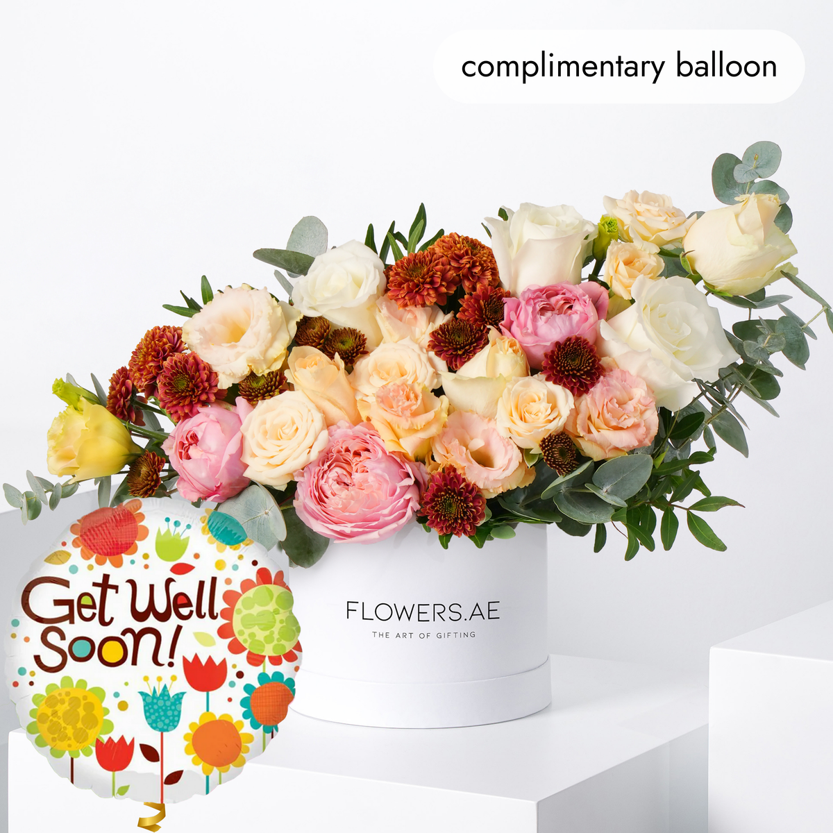 Get Well Petite Dune Hatbox