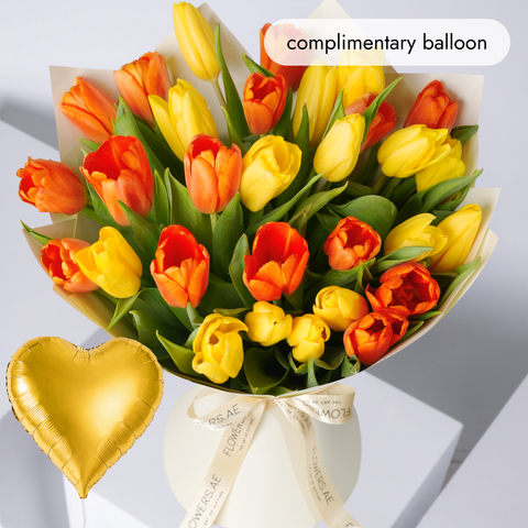 Easter Luxury Golden Tulips