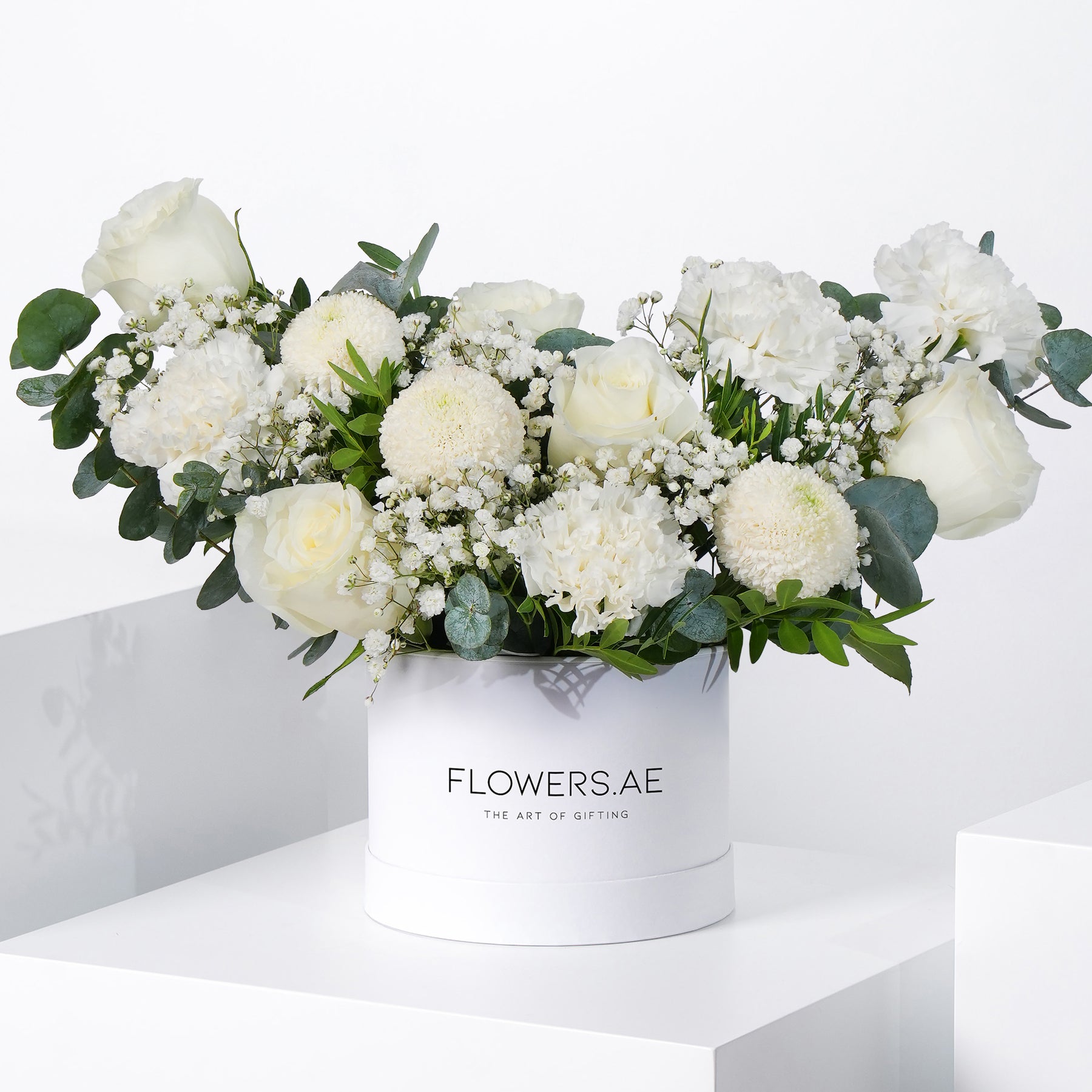 Petite Ivory Hatbox