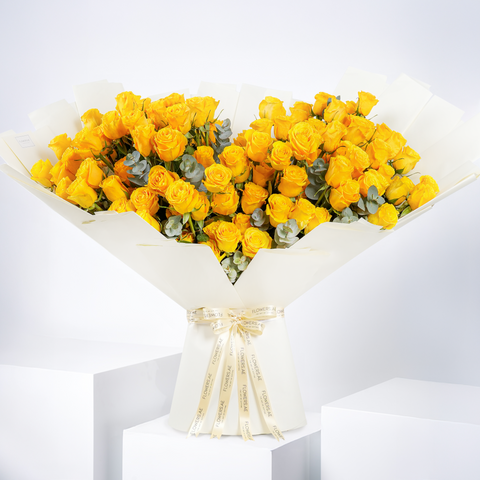 200 Yellow Roses