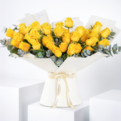 Get Well 50 Yellow Roses