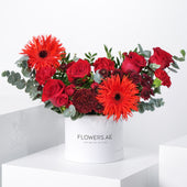 Petite Scarlet Hatbox