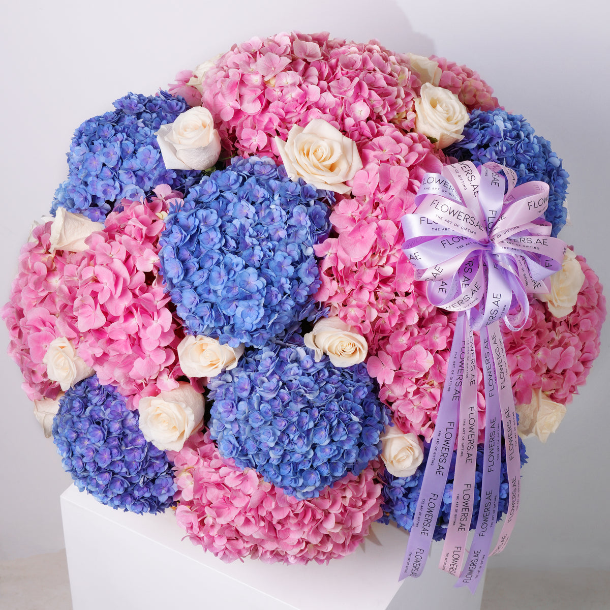 Blush Hydrangea Basket