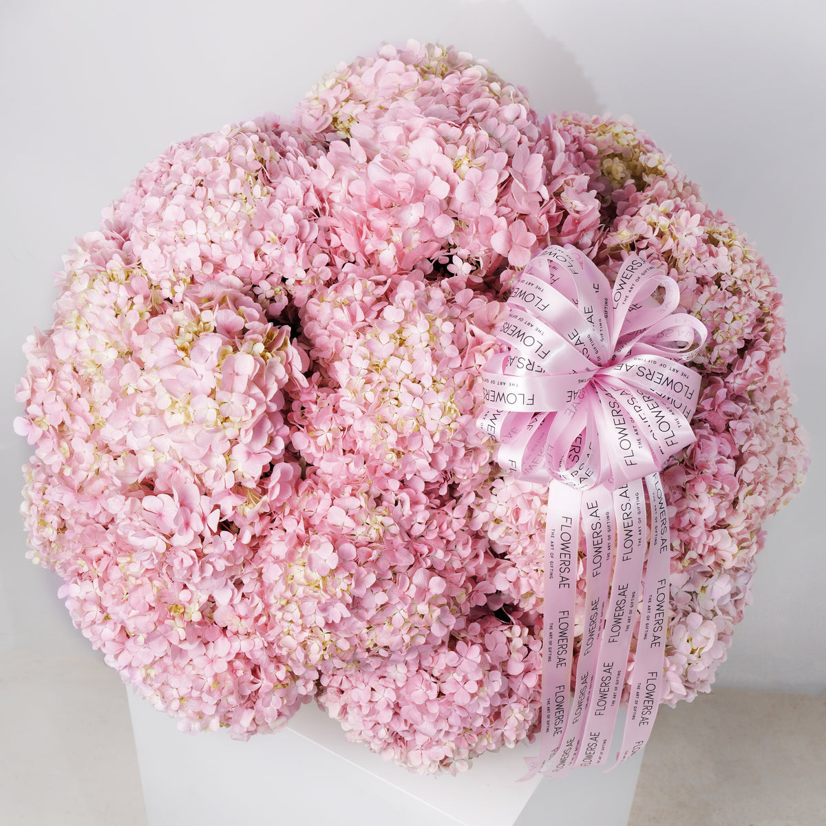Pink Hydrangea Basket