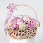 Luxury Peony Basket