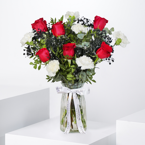 UAE National Flowers Vase