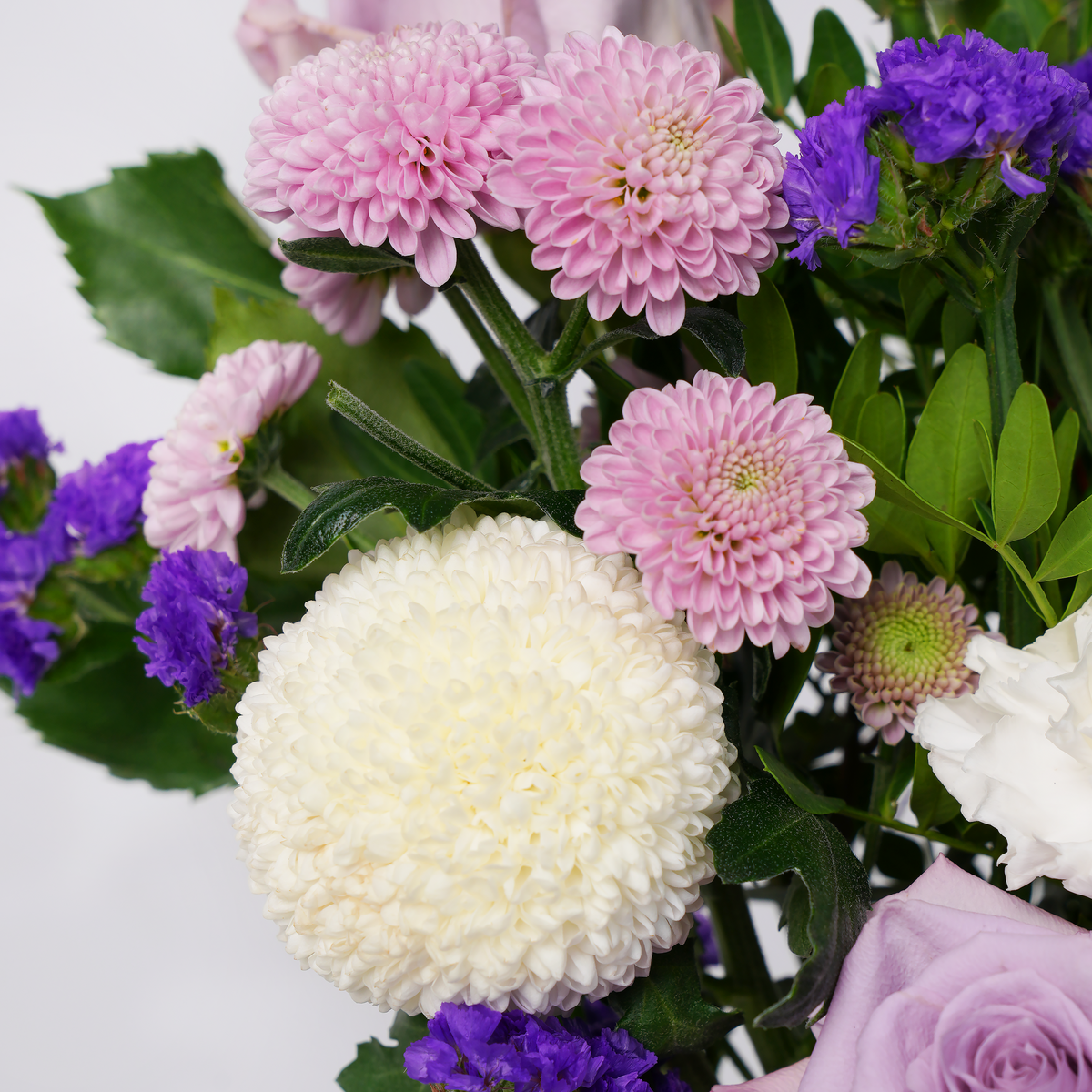 Lilac Glass Vase