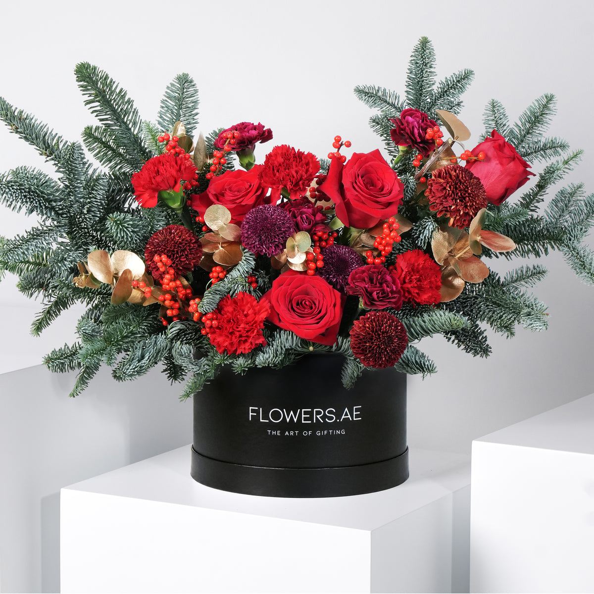 Festive Berry Hatbox