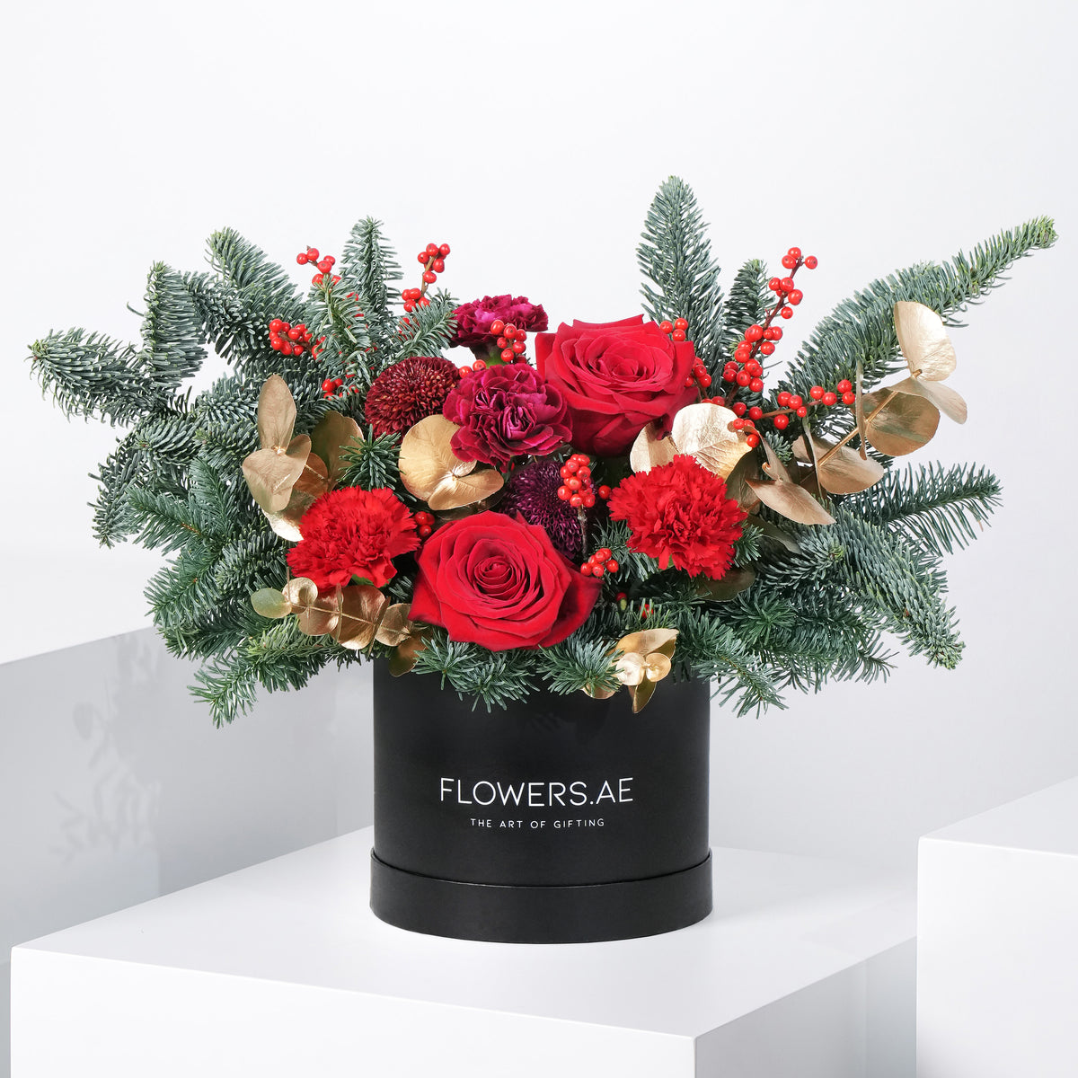 Petite Festive Berry Hatbox (Gift Set)