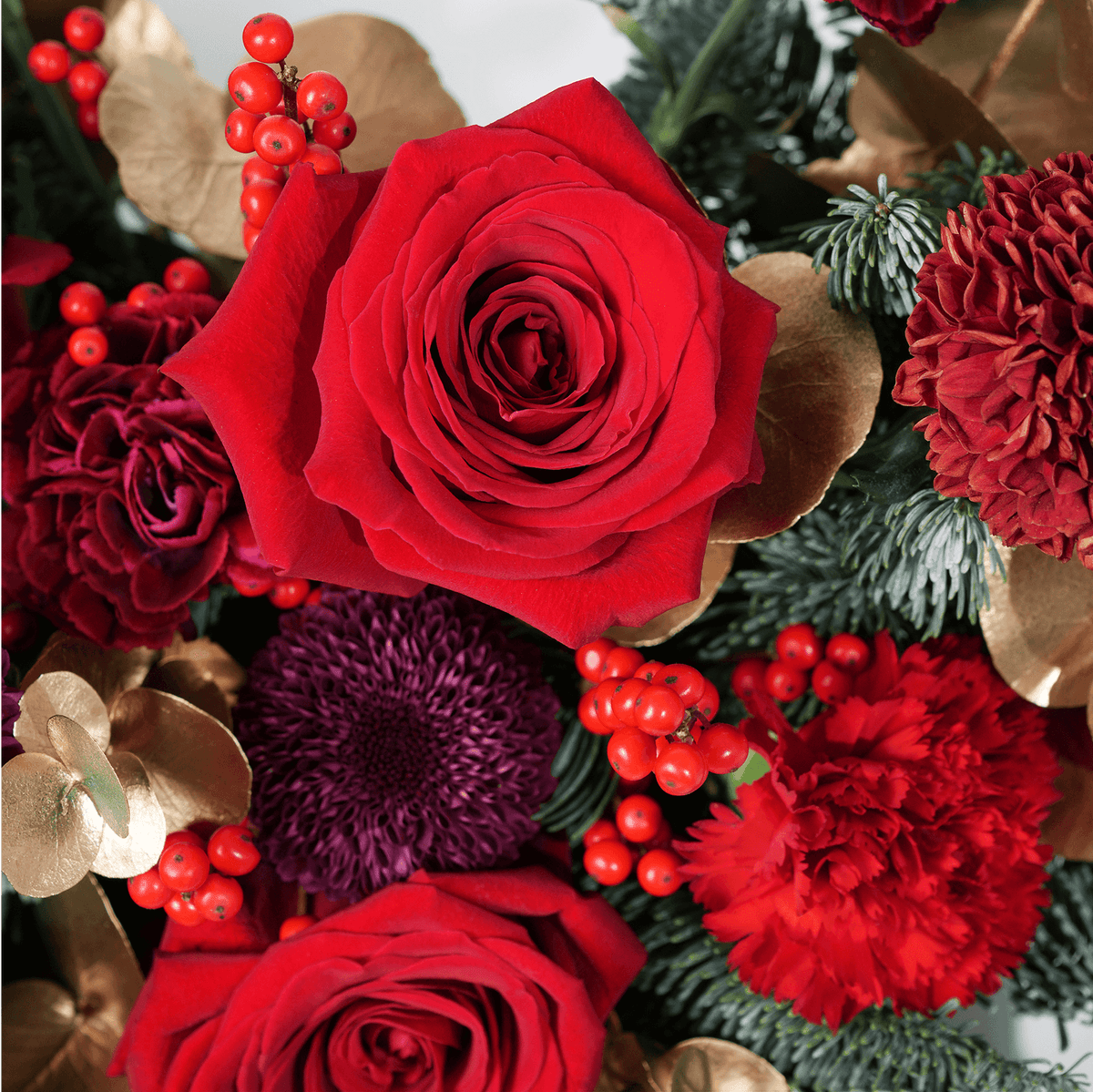 Festive Berry Hatbox