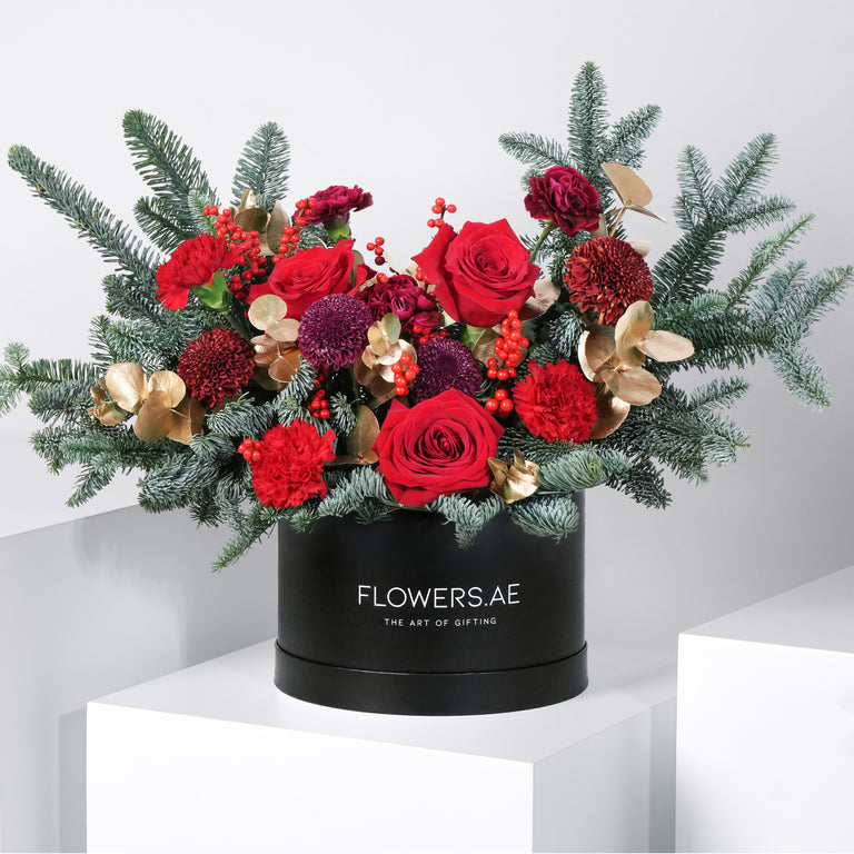 Festive Berry Hatbox