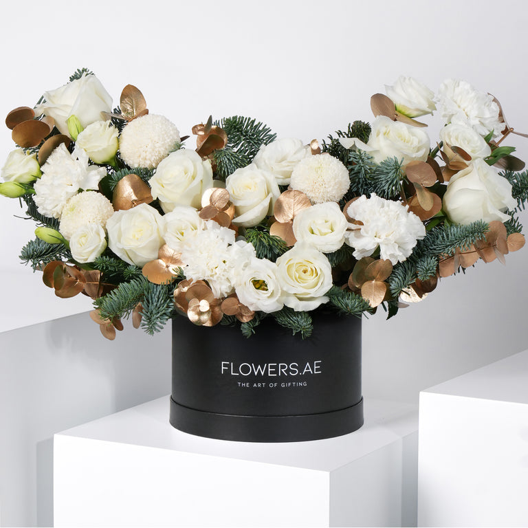 Festive Frost Hatbox