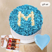 Father's Day Tiffany Blue Letter Hatbox (Gift Set)