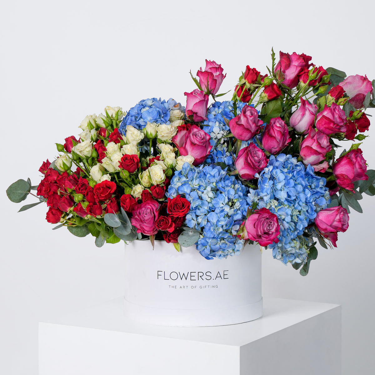 Florence Blue Hatbox