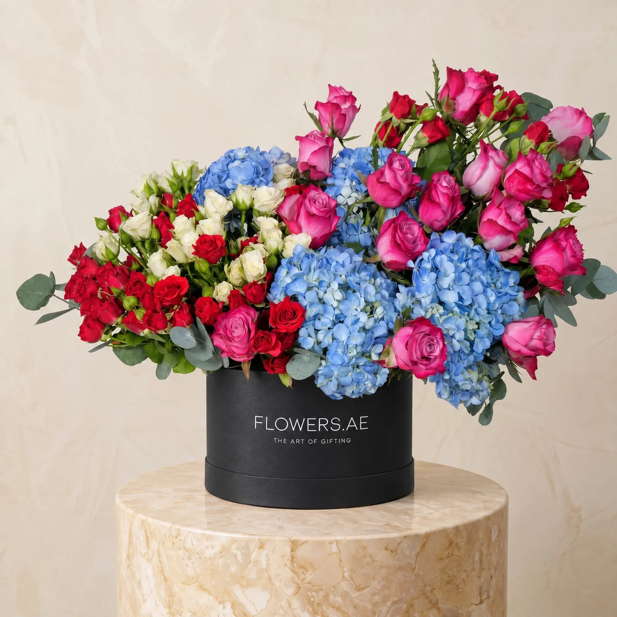 Florence Blue Hatbox