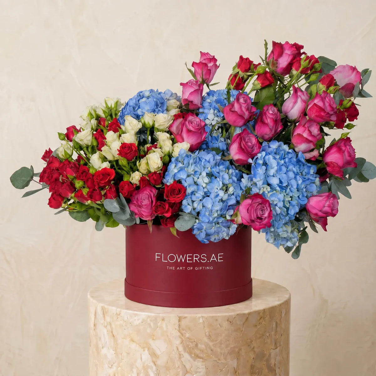 Florence Blue Hatbox