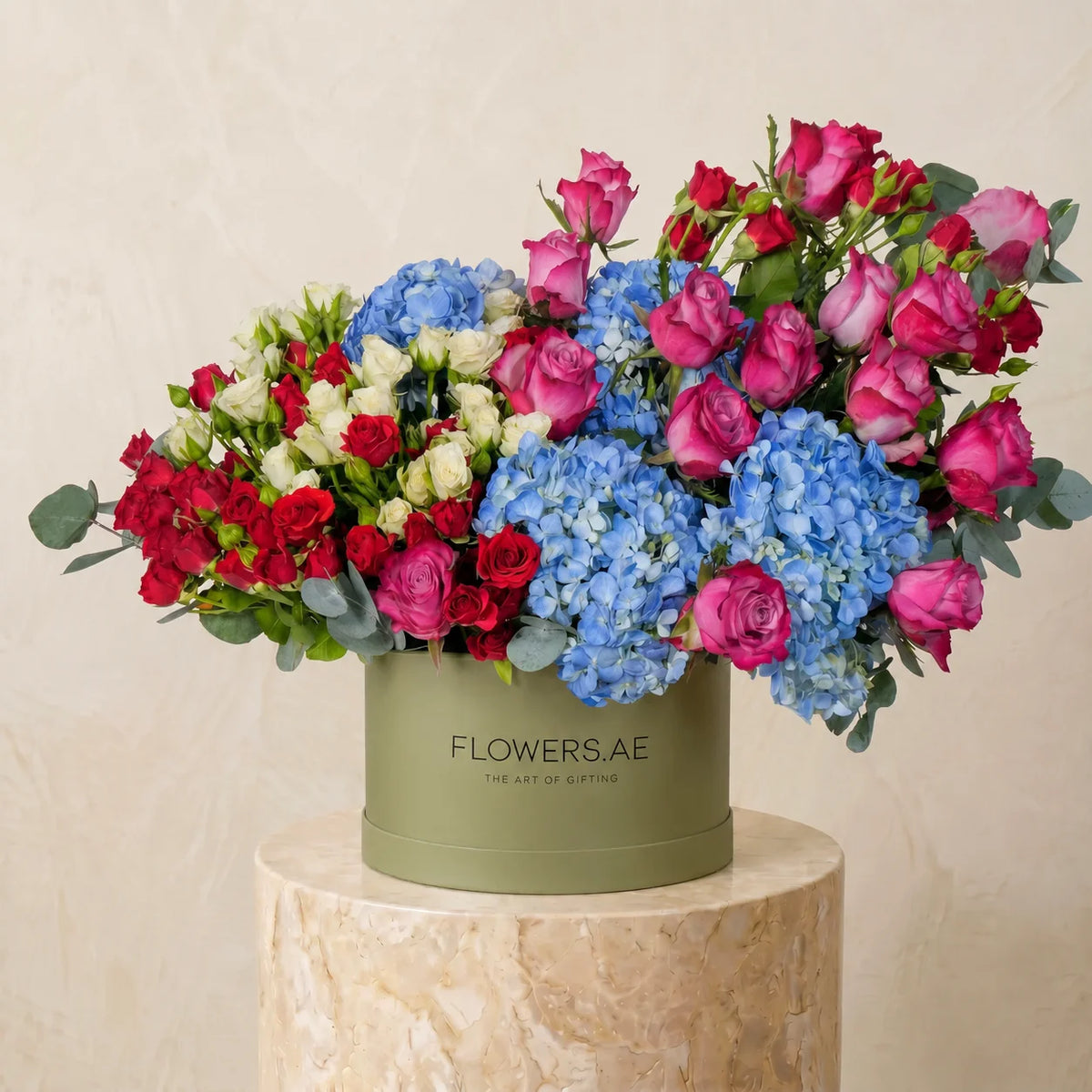Florence Blue Hatbox
