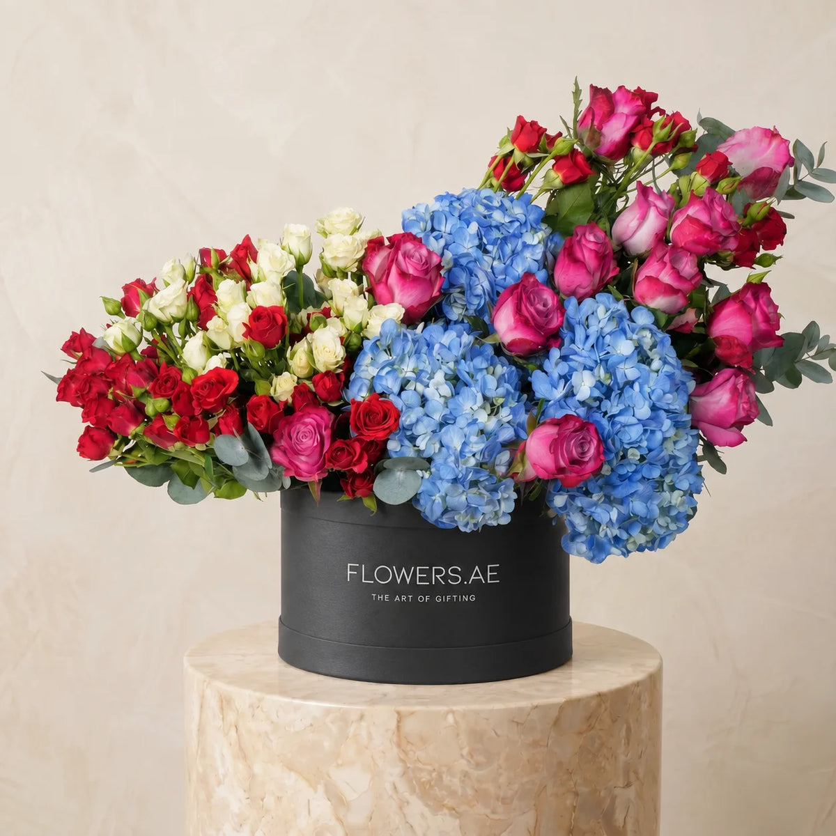 Florence Blue Hatbox