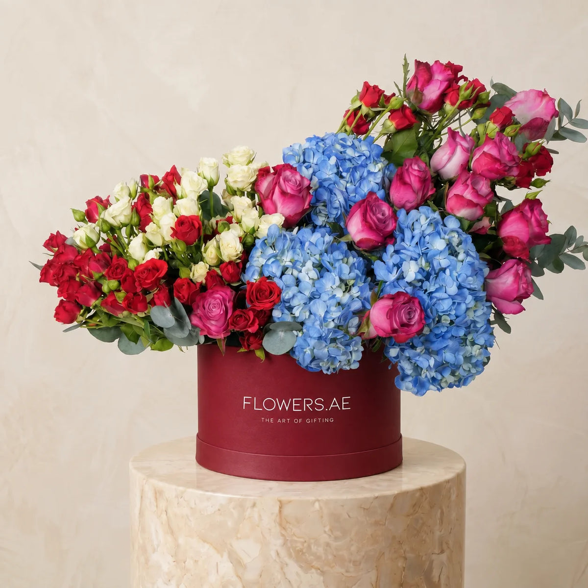 Florence Blue Hatbox