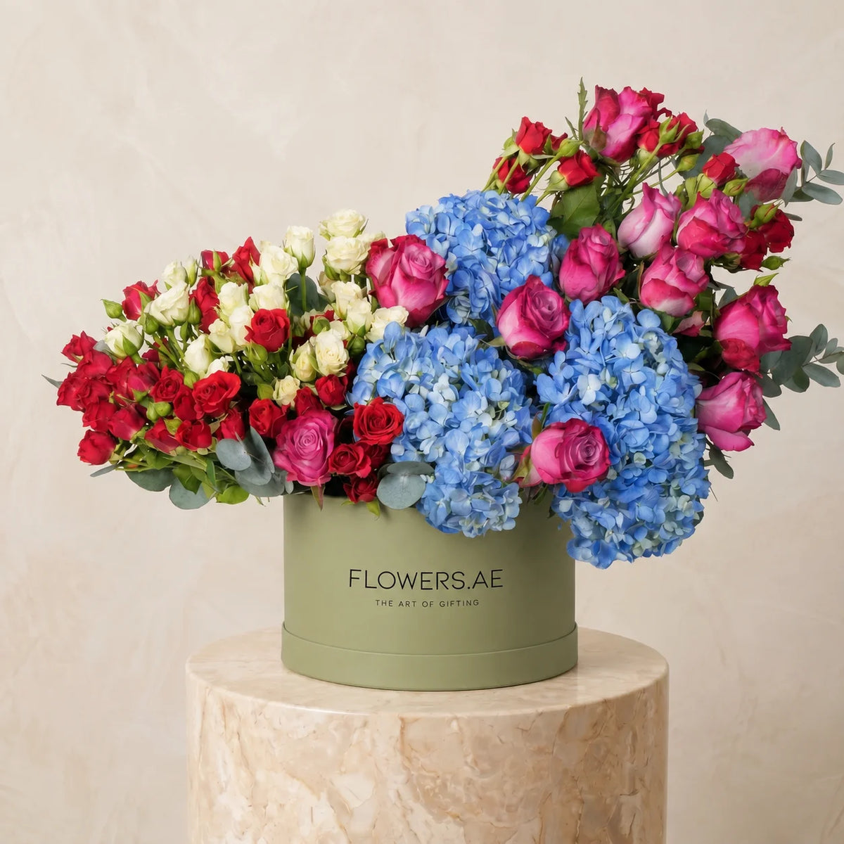 Florence Blue Hatbox