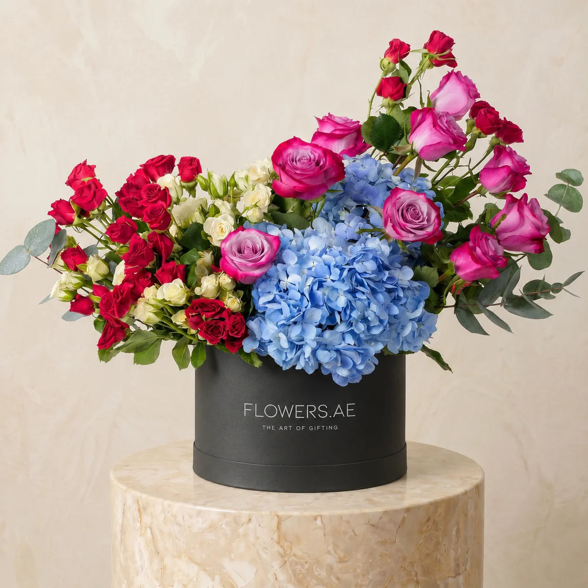 Florence Blue Hatbox
