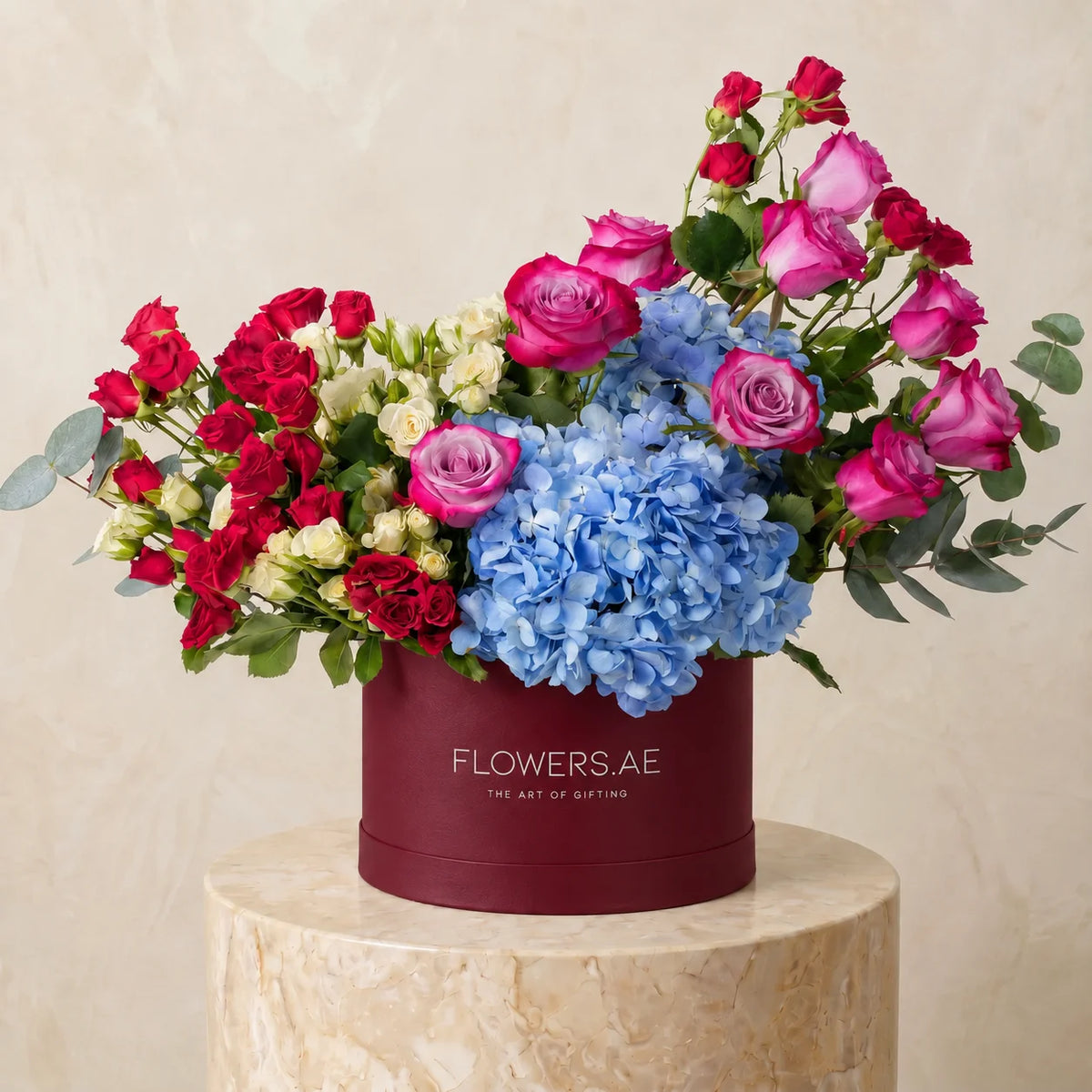 Florence Blue Hatbox