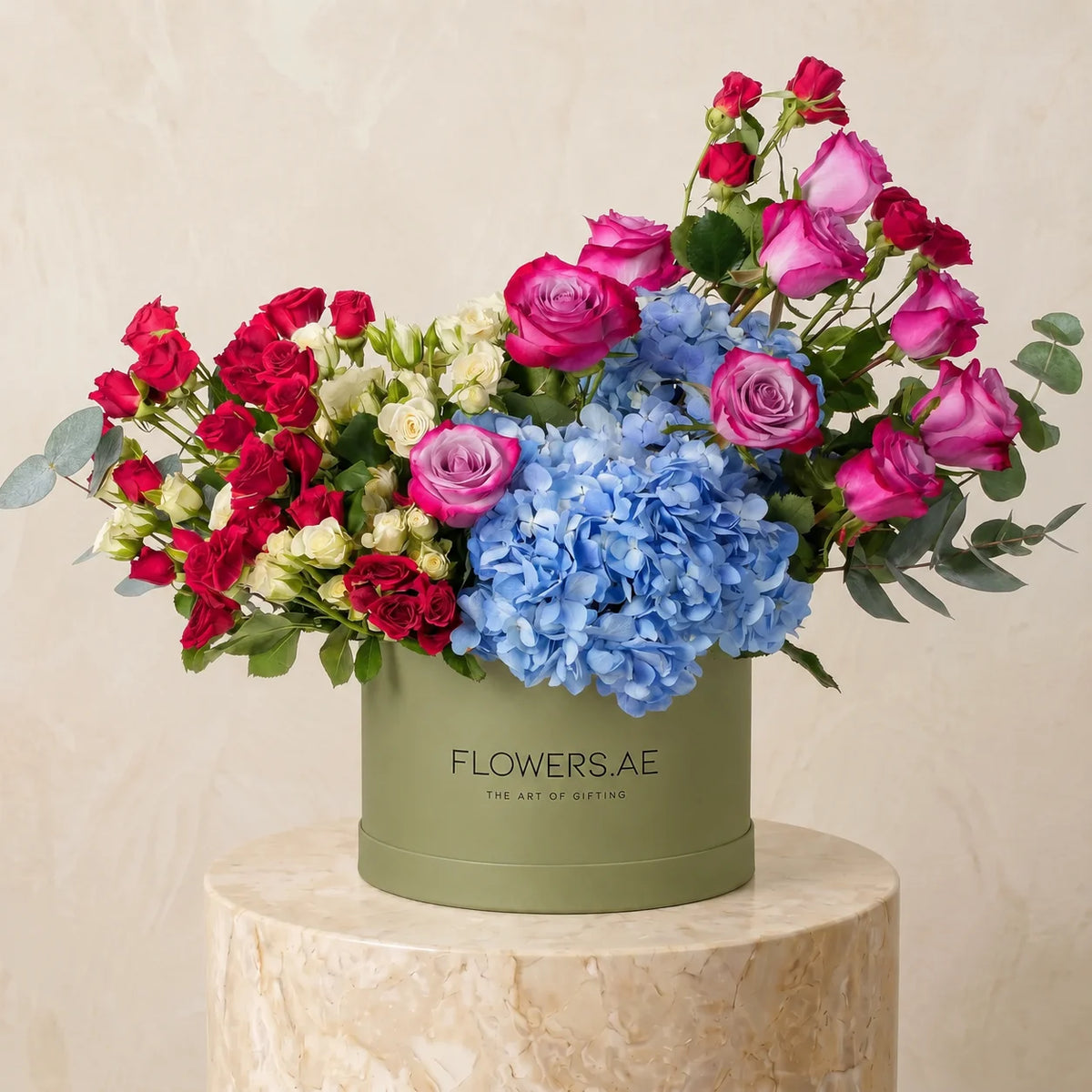 Florence Blue Hatbox