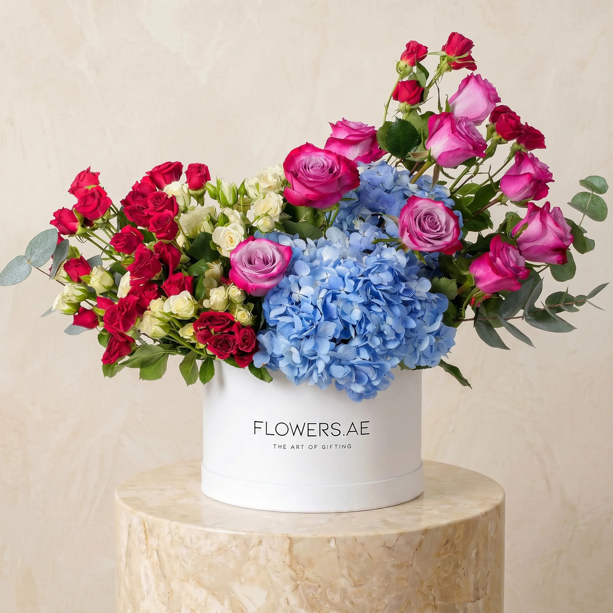 Florence Blue Hatbox