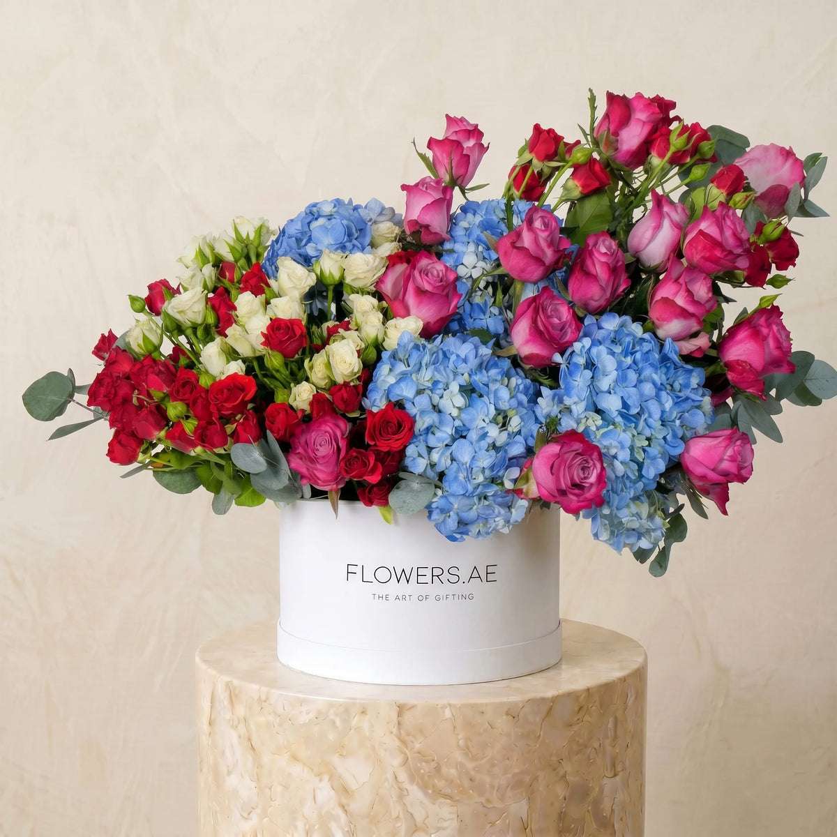 Florence Blue Hatbox