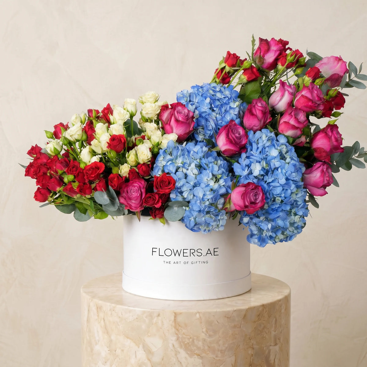 Florence Blue Hatbox