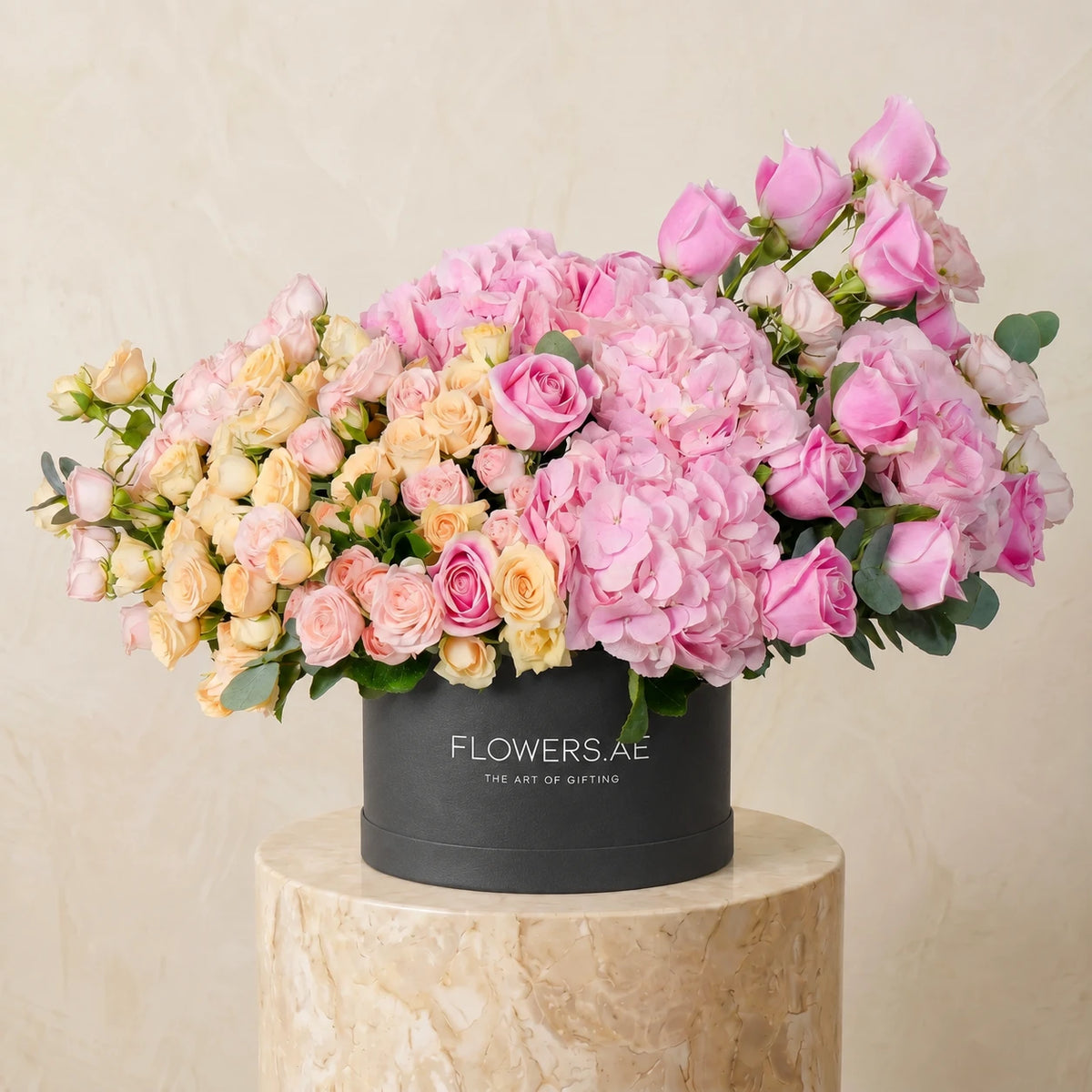Welcome Back Florence Pink Hatbox