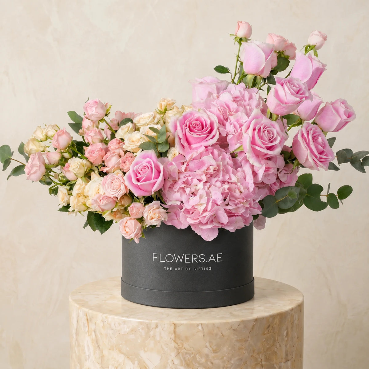 Welcome Back Florence Pink Hatbox