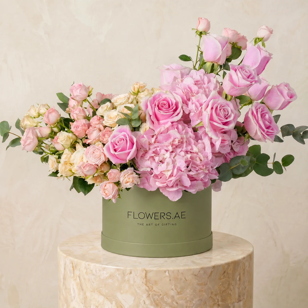 Welcome Back Florence Pink Hatbox