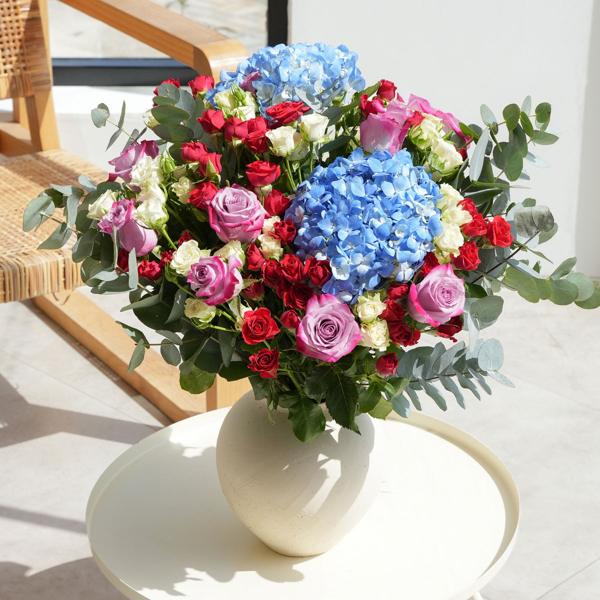 Florence Blue Vase
