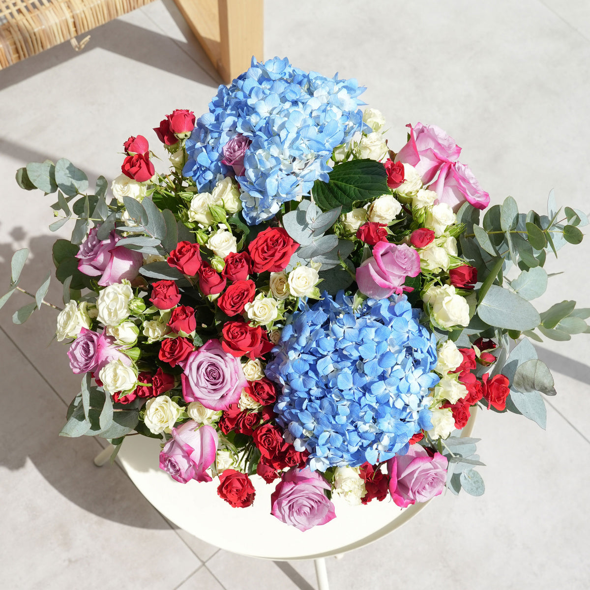 Florence Blue Vase