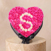 Pink Letter Heart