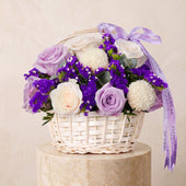 Lilac Basket