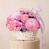 Pink Delight Basket